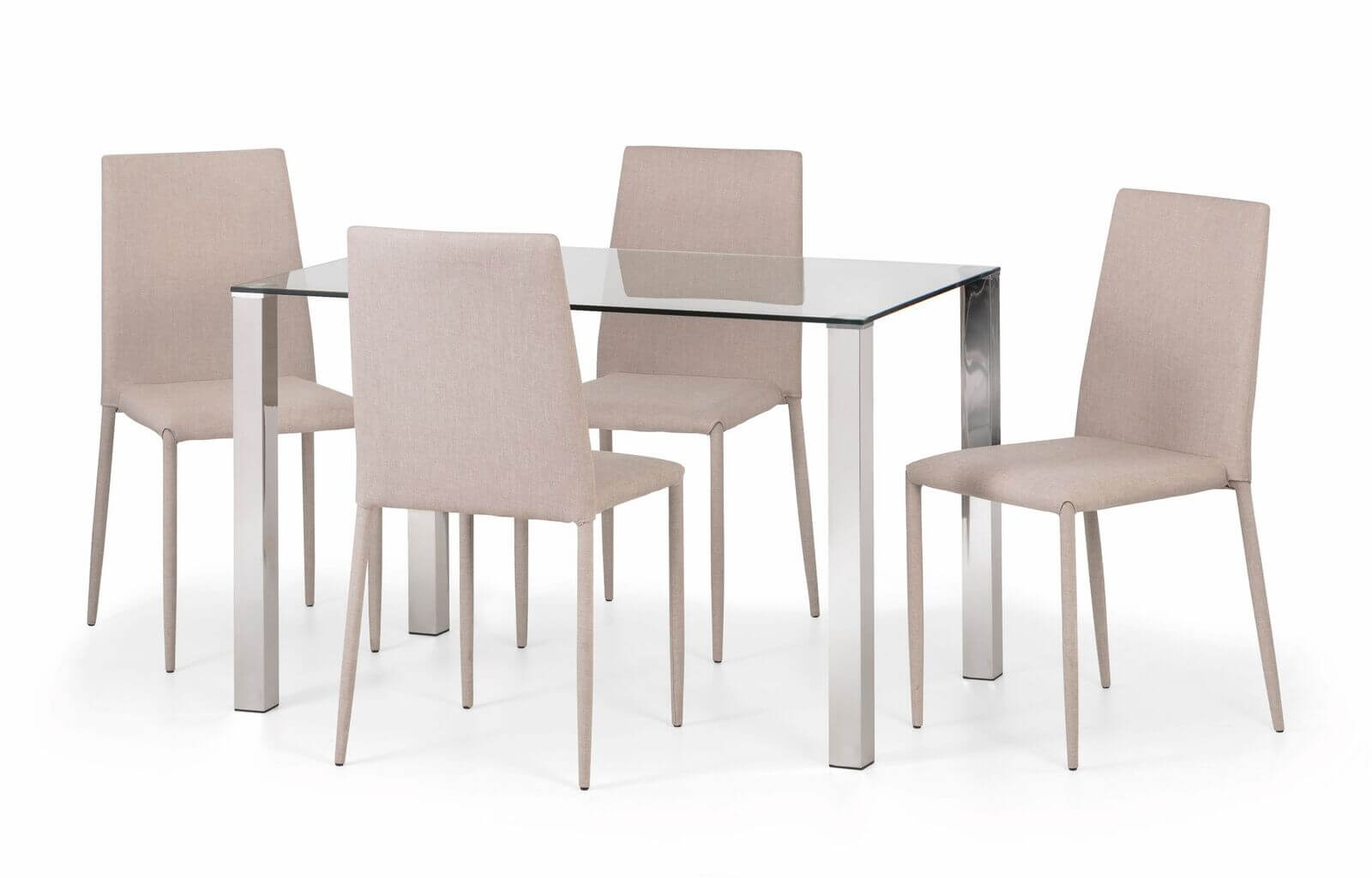 Enzo Dining Set (Table + 4 Jazz Chairs)