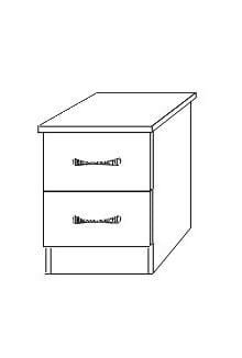 2 drawer locker