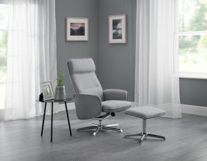 Aria Recliner and Stool