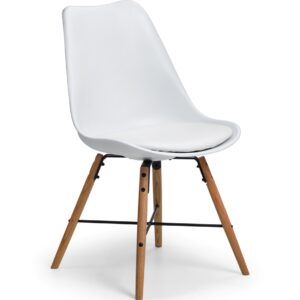 Kari Dining Chair - White/Oak