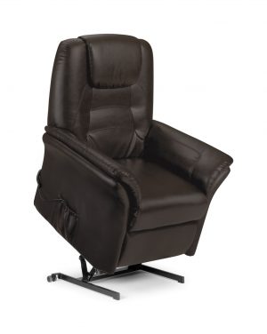 Riva Rise and Recline Chair - Brown