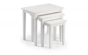 Cleo White Nest of Tables
