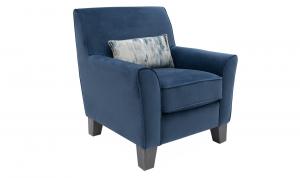 Cantrell Accent Chair Blue