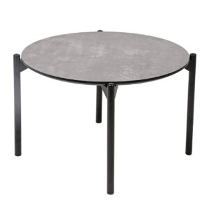 Elvar Round Lamp Table - Grey