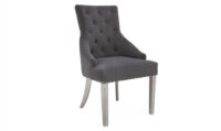 Estela Knockerback Dining Chair Grey