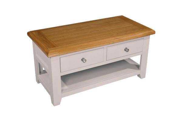 Victor 2 Drawer Coffee Table