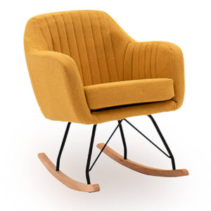 Katell Rocking Chair Mustard