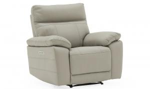 Positano-1-Seater-Electric-Recliner-Light-Grey-Angle