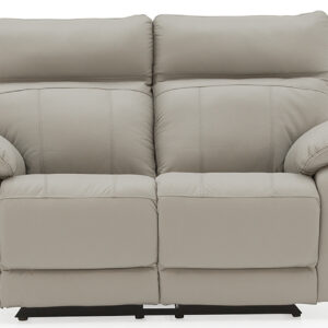 Positano-2-Seater-Electric-Recliner-Light-Grey-Staight