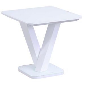 Rafael Lamp Table - White