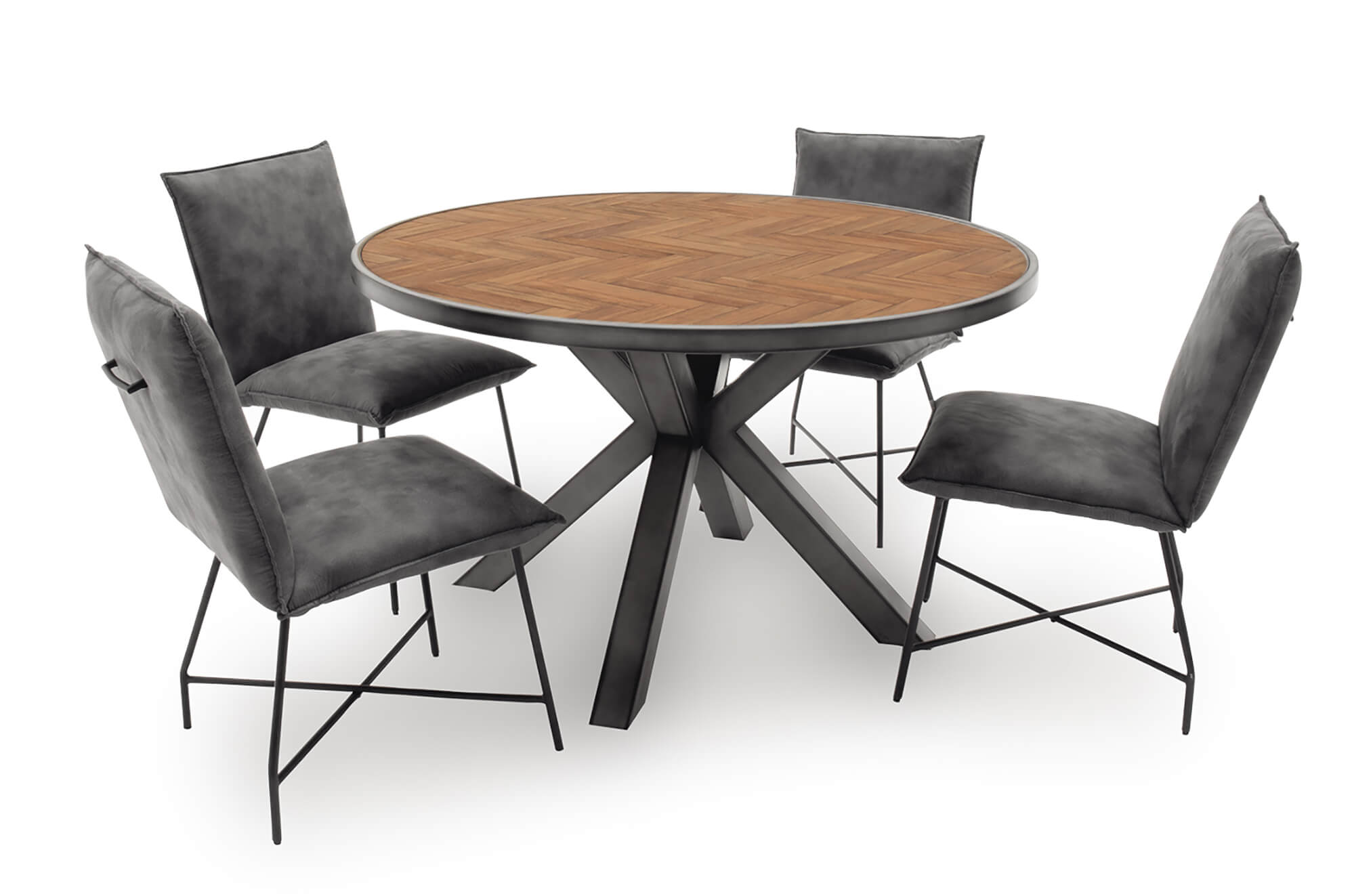 Vanya Round Dining Table In Treacy, Round Dining Table And Chairs For 4 Ireland