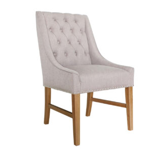 Winchester Dining Chair - Buff Linen