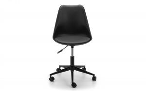 Erika Black Office Swivel Chair