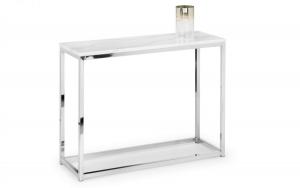 Scala White Marble Console Table