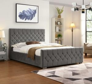 Galway Grey 4ft Bed