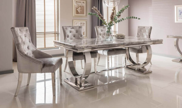 Arianna Grey Dining Table 200cm