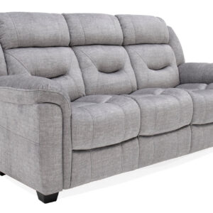 Dudley 3 Seater Fixed Grey