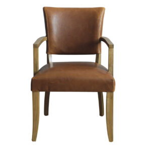 Duke Arm Chair Brown Leather
