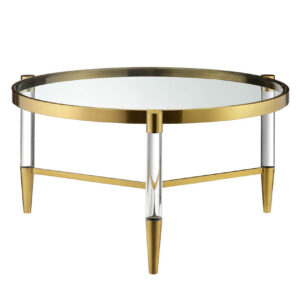 Marissa Coffee Table Circular Gold