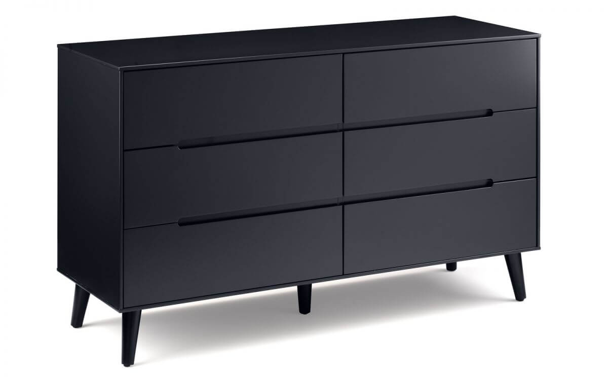 Alicia 6 Drawer Chest Anthracite