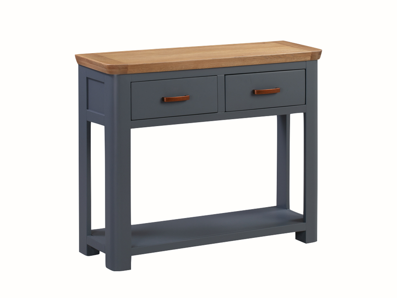 Treviso Midnight Blue Large Console Table