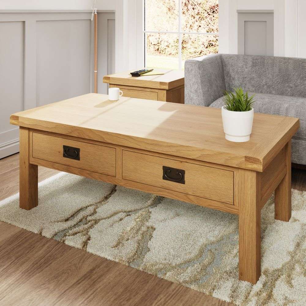 Conny Oak Living Large Coffee Table