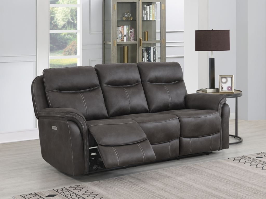 Claremont 3 seater electric sofa in grey