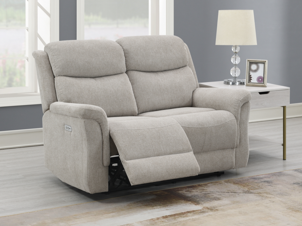 Faringdon 2 seater electric armchair in beige