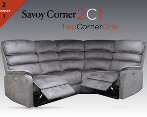 Savoy 2 Corner 1 Suite in Grey