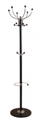 Hat and Coat Stand in Black