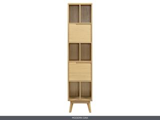 Carrington Large Single Bookcase
