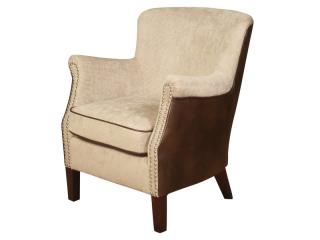 Harlow Fusion Armchair Tan and beige 