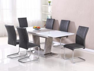 Castello 160cm Extension Dining Set with 6 Chairs