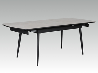 Cassino 160cm Automatic Extension Dining Table in Grey