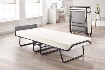 Visitor Contract Automatic Folding Bed with Performance e-Fibre Mattress - Single