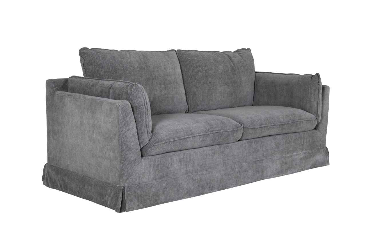 Ali 3 Seater in Charcoal
