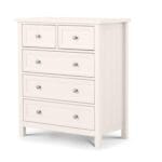 Maine 3+2 Drawer Chest Surf White