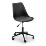 Erika Black Office Swivel Chair