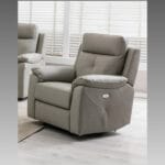 Milano Electric Armchair in Moon