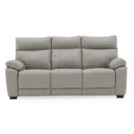 Positano 3 Seater Fixed - Light Grey