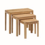 Dunmore Oak Nest of Tables