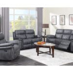 Richmond 3 + 1 + 1 Charcoal Grey Suite