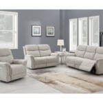 Faringdon 3 + 2 electric suite in beige
