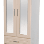 Blackwater 2 Door Wardrobe with Mirrors and Drawers