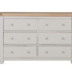 Doune 6-Drawer Dressing Chest in Taupe