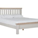 Doune 5' Low Footboard Bed in Taupe