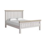 Salcombe Stone Grey 6' Slatted Bed