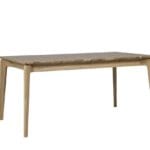 Hadley 200cm Dining Table Extending - Oak Natural