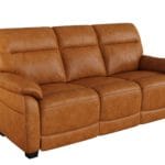 Nerano 3 Seater Fixed Tan