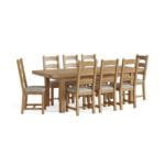 Normandy Large Extending Dining Table Set